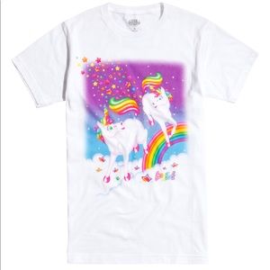 Lisa Frank Hot Topic Markie the Unicorn T shirt